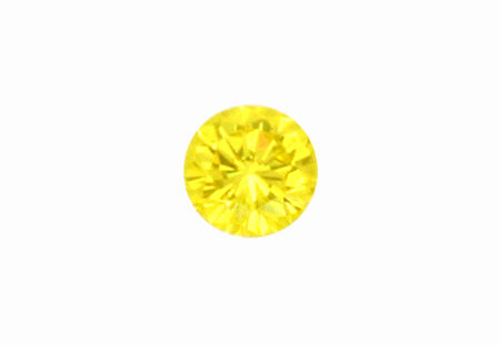 Foto 2 - Natural Fancy Intense Yellow Diamant 0,64 Brillant HRD, D6185