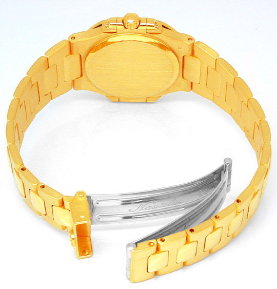 Foto 2 - Patek Philippe Nautilus, Damen-Armbanduhr, Gold Geprüft, U1787